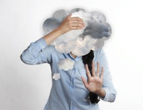 A cloud of negative feelings prevent us from being able to steps to our goals clearly